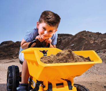 BIG Outdoor Spielzeug Fahrzeug Traktor BIG-Jim-Dumper braun 800056568