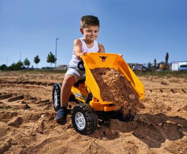 BIG Outdoor Spielzeug Fahrzeug Traktor BIG-Jim-Dumper braun 800056568