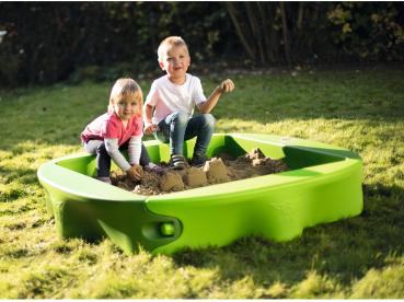 BIG Outdoor Spielzeug Garten Sandkasten Sandy Hardcover grün 800056733