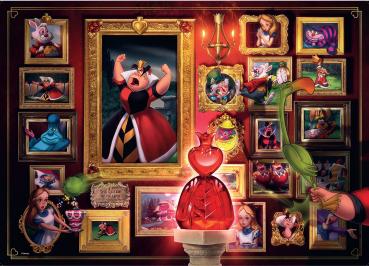 1000 Teile Ravensburger Puzzle Disney Villainous Queen of Hearts 12000038