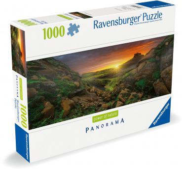 1000 Teile Ravensburger Puzzle Power of Nature Sonne über Island 12000046