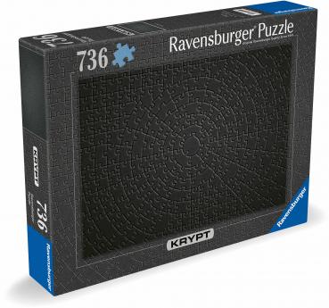 736 Teile Ravensburger Puzzle Krypt Black 12000054