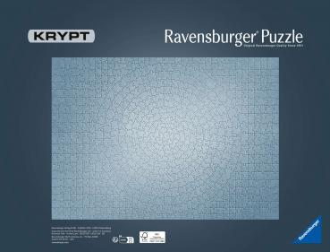 654 Teile Ravensburger Puzzle Krypt silber 12000071