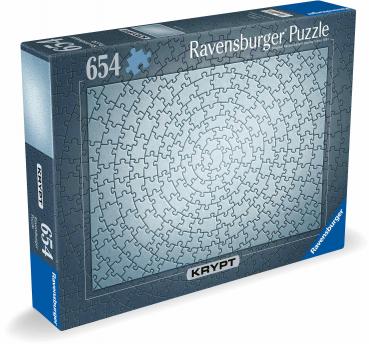 654 Teile Ravensburger Puzzle Krypt silber 12000071