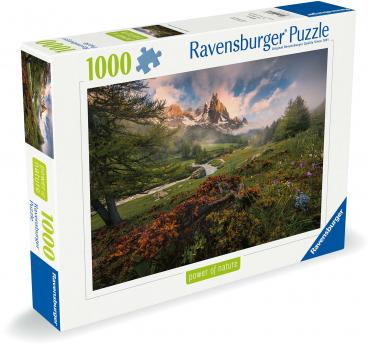 1000 Teile Ravensburger Puzzle Power of Nature Malerische Stimmung im Vallée de la Clarée 2000074