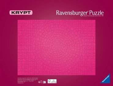 654 Teile Ravensburger Puzzle Krypt Pink 12000104