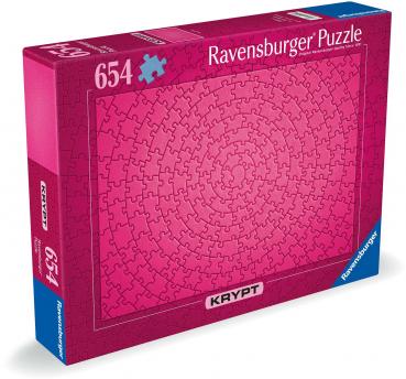 654 Teile Ravensburger Puzzle Krypt Pink 12000104