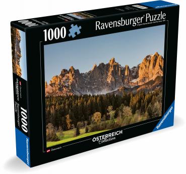 1000 Teile Ravensburger Puzzle Österreich Collection Farbenpracht am Wilden Kaiser 12000141