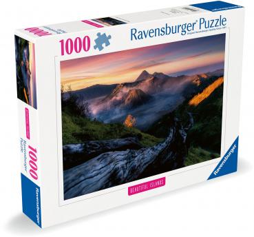 1000 Teile Ravensburger Puzzle Beautiful Islands Stratovulkan Bromo, Indonesien 12000158