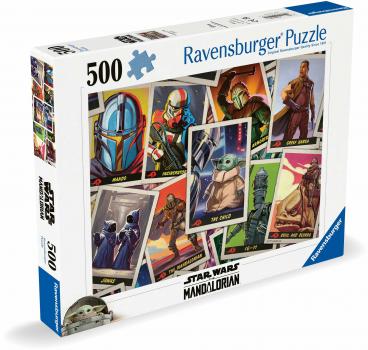 500 Teile Ravensburger Puzzle Star Wars The Mandalorian Auf der Suche nach dem Kind 12000216