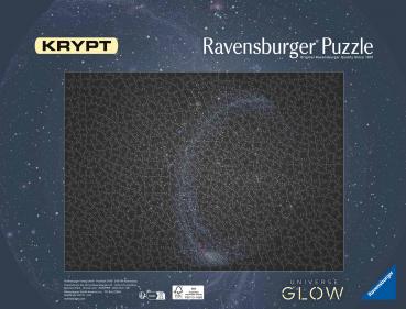 881 Teile Ravensburger Puzzle Krypt Universe Glow 12000240