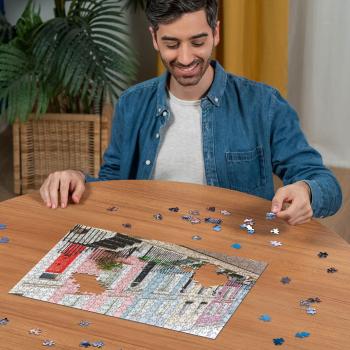 500 Teile Ravensburger Puzzle Bunte Stadthäuser in London 12000304