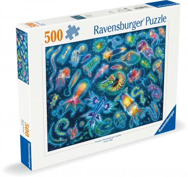 500 Teile Ravensburger Puzzle Farbenfrohe Quallen 12000362