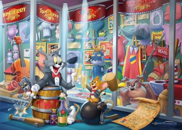 1000 Teile Ravensburger Puzzle Ruhmeshalle von Tom & Jerry 12000408