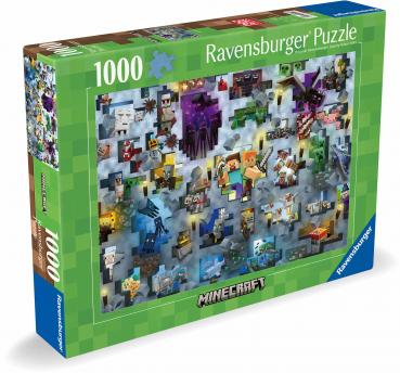 1000 Teile Ravensburger Puzzle Minecraft Mobs 12000422