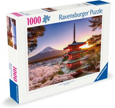 1000 Teile Ravensburger Puzzle Kirschblüte in Japan 12000582