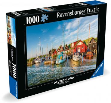 1000 Teile Ravensburger Puzzle Deutschland Collection Romantische Hafenwelt von Ahrenshoop 12000584