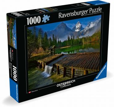 1000 Teile Ravensburger Puzzle Österreich Collection Schiederweiher bei Hinterstoder 12000603