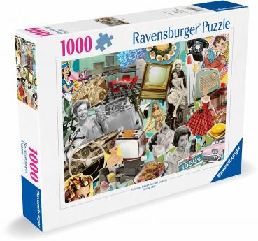 1000 Teile Ravensburger Puzzle Die 50er Jahre 12000618