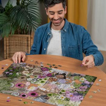 1000 Teile Ravensburger Puzzle Prachtvolle Blumenliebe 12000620