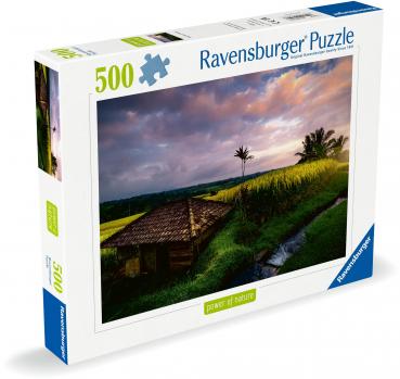 500 Teile Ravensburger Puzzle Reisfelder im Norden von Bali 12000642