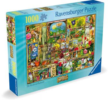 1000 Teile Ravensburger Puzzle Colin Thompson Grandioses Gartenregal 12000659