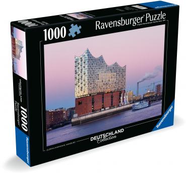 1000 Teile Ravensburger Puzzle Deutschland Collection Elbphilharmonie Hamburg 12000677