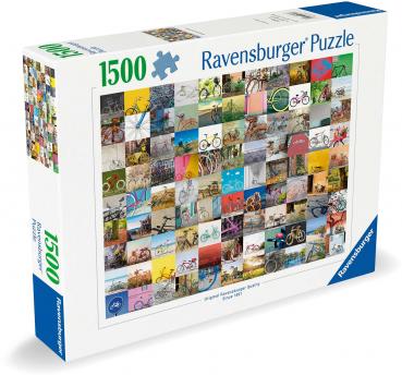 1500 Teile Ravensburger Puzzle 99 Fahrräder und mehr... 12000697