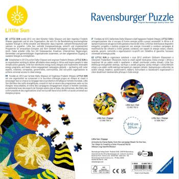 500 Teile Ravensburger Puzzle rund Circle of Colors Little Sun Engage 12000765