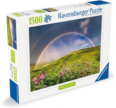 1500 Teile Ravensburger Puzzle Spektakulärer Regenbogen 12000800