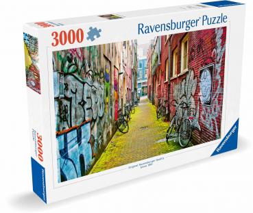 3000 Teile Ravensburger Puzzle Street Art in Amsterdam 12000807