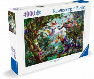 4000 Teile Ravensburger Puzzle Die Drachen der Tropen 12000812