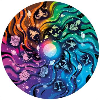 500 Teile Ravensburger Puzzle rund Circle of Colors Astrology 12000819