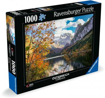 1000 Teile Ravensburger Puzzle Österreich Collection Vorderer Gosausee 12000834