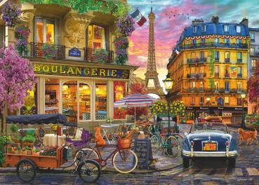 1000 Teile Ravensburger Puzzle Paris im Morgenrot 12000885