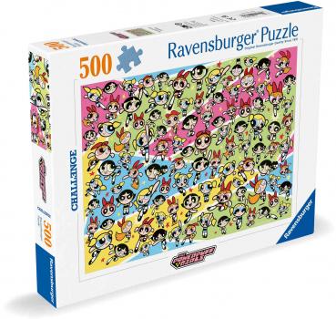 500 Teile Ravensburger Puzzle Powerpuff Girls Challenge 12001036