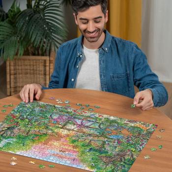 1000 Teile Ravensburger Puzzle Verträumte Fahrräder in Amsterdam 12001089