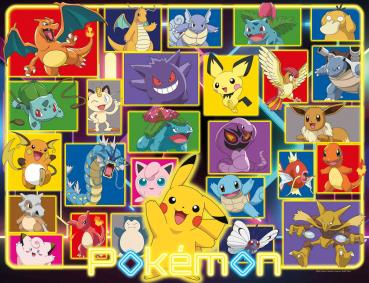 2000 Teile Ravensburger Puzzle Pokémon Leuchtende Pokémon 12001130