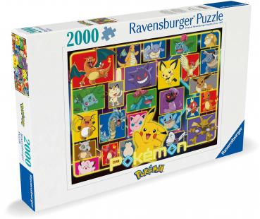 2000 Teile Ravensburger Puzzle Pokémon Leuchtende Pokémon 12001130