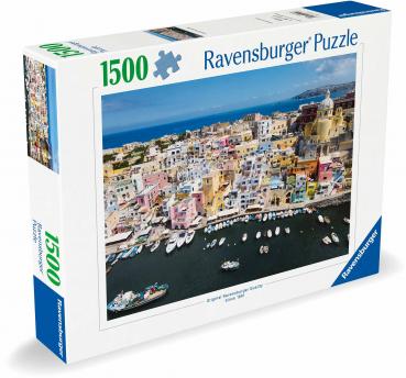 1500 Teile Ravensburger Puzzle Buntes Procida Italien 12001210