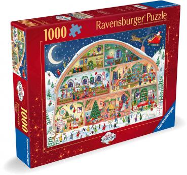 1000 Teile Ravensburger Puzzle Santa's Workshop 12001268