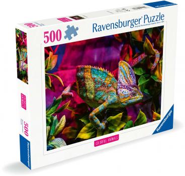 500 Teile Ravensburger Puzzle Chameleon 12001333