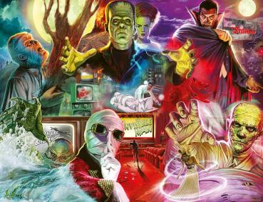 2000 Teile Ravensburger Puzzle Universal Multiproperty Universal Monsters 12001341