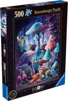 500 Teile Ravensburger Puzzle Moonlight Mushrooms 12001386