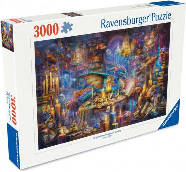 3000 Teile Ravensburger Puzzle Bibliothek des Drachens 12001418