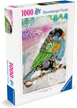 1000 Teile Ravensburger Puzzle Swirly Bird 12001438