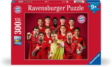 300 Teile Ravensburger Kinder Puzzle XXL FC Bayern Saison 2024/2025 12004000