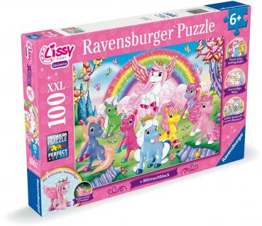 100 Teile Ravensburger Kinder Puzzle XXL Lissy Pony Activity Puzzle 12004014