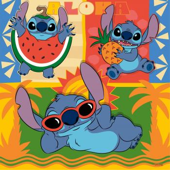 3 x 49 Teile Ravensburger Kinder Puzzle Disney Stitch 12004114