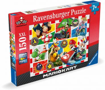 150 Teile Ravensburger Kinder Puzzle XXL Mario Kart Spaß mit Mario Kart 12004143